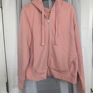 Zella - Womens Pink Zip hoodie in L